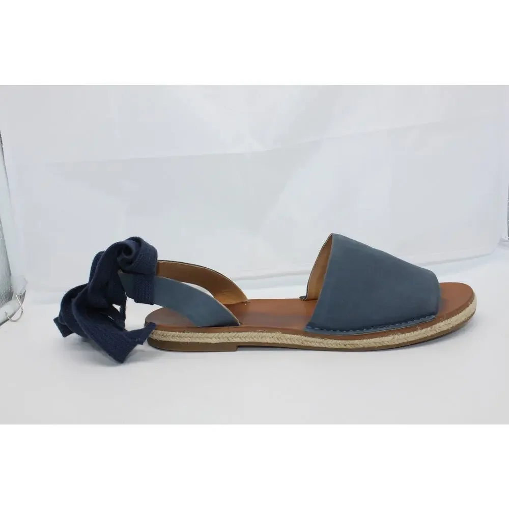 Lucky Brand‎ LK-Daytah Dark Chambray Blue Espadrille Sandals Shoes Size 9M